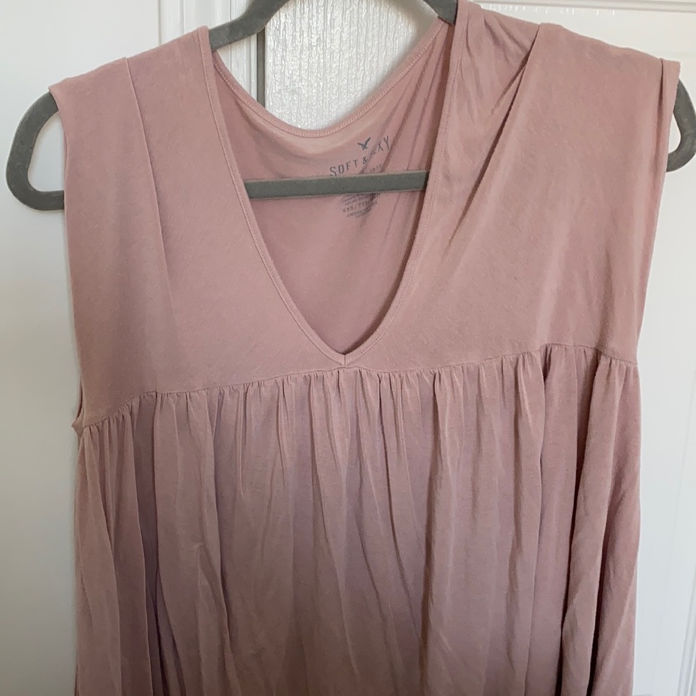 AE super soft babydoll top